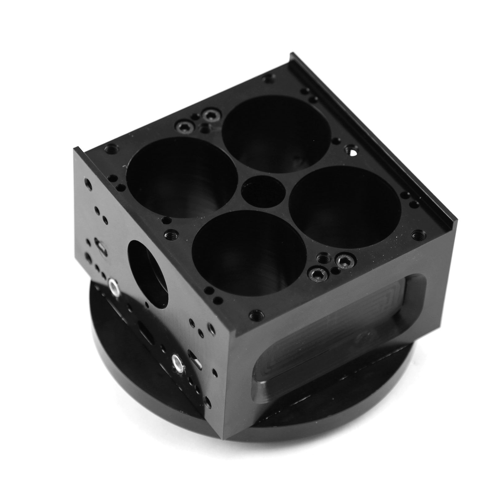 Speedmaster® PCE116.1006.02 4 Barrel Billet Aluminum Carburetor Main Body - 4150 Double Pumper [Black]