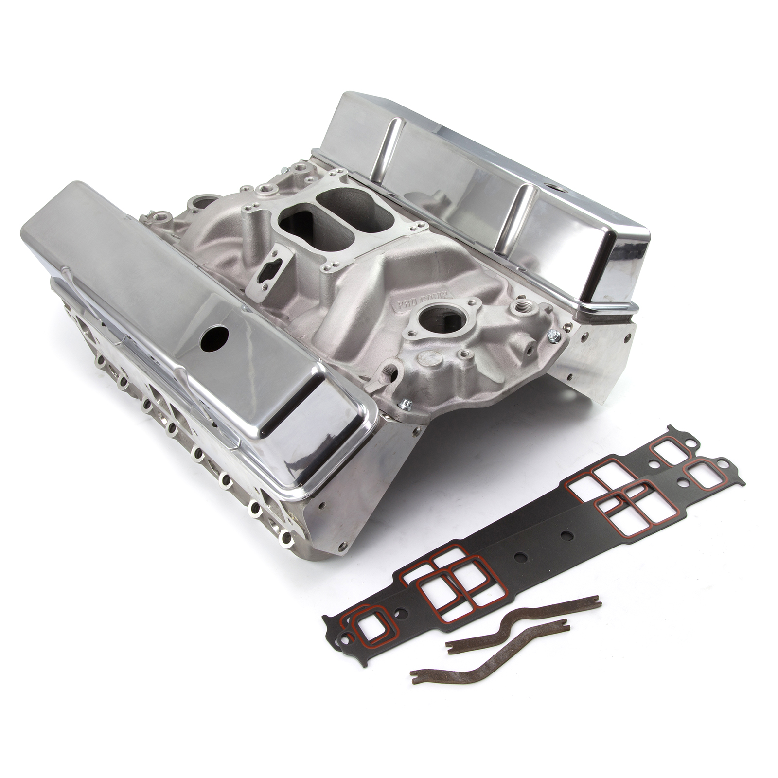 Speedmaster® PCE435.1001.03 Chevy SBC 350 Straight Plug Hyd FT Cylinder Head Top End Engine Combo Kit